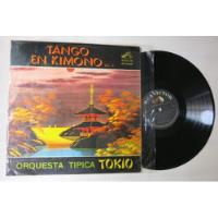 Vinyl Vinilo Lp Acetato Orq. Tokio Tango En Kimono Vol 2  segunda mano  Colombia 