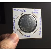 Moneda Italia 1974 100 Liras 100  G. Marconi Nice Grade !!, usado segunda mano  Colombia 