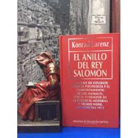 El Anillo Del Rey Salomón - Konrad Lorenz - Psicología segunda mano  Colombia 