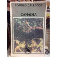 Rómulo Gallegos - Canaima - Oveja Negra - 1985 - Novela segunda mano  Colombia 