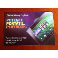Brochure De Colección - Blackberry Playbook segunda mano  Colombia 
