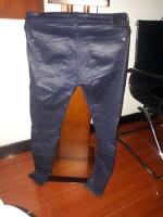 Pantalón Polipiel Azúl Oscuro Marca Mangos Talla 8, usado segunda mano  Colombia 
