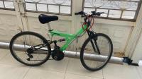 Bicicleta Con Cambios De Color Verde, Venta Por Viaje segunda mano  Colombia 