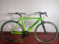 Bicicleta Fixed On Trail Color Verde - Poco Uso segunda mano  Colombia 