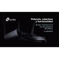 Tp-link, Router Wifi De Alta Potencia Rompemuros, Tl-wr941hp segunda mano  Puente Aranda