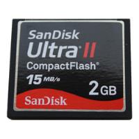 Memoria Compact Flash Sandisk Ultra Il 2gb, usado segunda mano  Colombia 