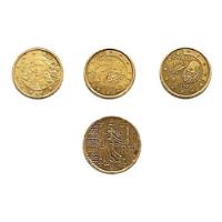 Moneda 20 Y 10 Céntimos De Euro Francia, Italia Y España. segunda mano  Colombia 