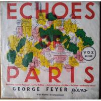Lp Vinilo George Feyer (piano) - Echoes Of Paris segunda mano  Colombia 