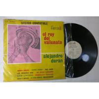  Vinyl Vinilo Lp Acetato Alejandro Duran El Rey Del Vallenat, usado segunda mano  Colombia 