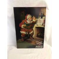 Usado, Afiche En Retablo De Coca-cola Navideño Papa Noel segunda mano  Colombia 