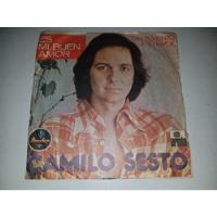 Lp Vinilo Disco Acetato Single Camilo Sesto Es Mi Buen Amor, usado segunda mano  Colombia 