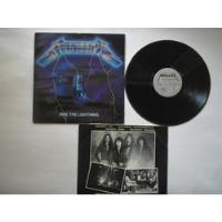 Lp Vinilo Metallica Ride The Lightning Megaforce Pr-usa 1984 segunda mano  Colombia 