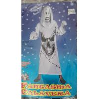Disfraz - Custume Fantasma Calavera Halloween, usado segunda mano  Colombia 