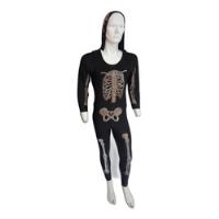 Disfraz De Esqueleto Huesos, Trusa De La Muerte Calavera segunda mano  Colombia 