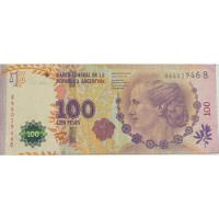 Billete De Argentina De 100 Pesos Maria Eva Peron Duarte segunda mano  Colombia 