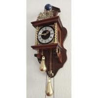 Reloj Antiguo De Pared De Fabricación Holandesa segunda mano  Colombia 