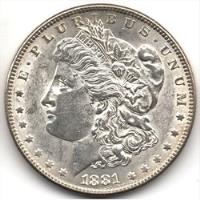 Estados Unidos 1 Dólar Morgan 1881 segunda mano  Colombia 