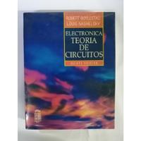 Electrónica Teoría De Circuitos Robert Boylestad 5ta Edición segunda mano  Santa Fe
