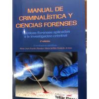 Manual De Criminalistica Y Ciencias Forenses segunda mano  Colombia 