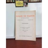 Golpe De Dados - Revista Poesía - 1995 - Rafael Courtoisie, usado segunda mano  Colombia 
