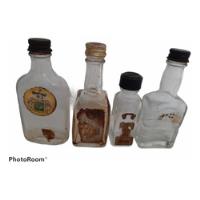 Lote Colección De Botella Pequeñas Vacías Antiguas, usado segunda mano  Colombia 