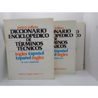 Diccionario Enciclopédico De Términos Técnicos - Tres Tomos  segunda mano  Colombia 