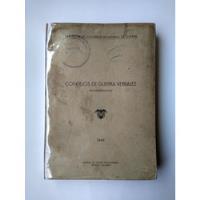 Consejos De Guerra Verbales / Ministerio De Guerra. (1944) segunda mano  Colombia 