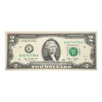Billete De 2 Dolares Usa Originales Serie 2013, usado segunda mano  Colombia 