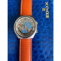 Reloj Edox Geoscope World Timer 42 Automatico Años 70s segunda mano  Colombia 