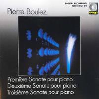 Tres Sonatas Para Piano. Pierre Boulez. Herbert Henck. Wergo segunda mano  Colombia 