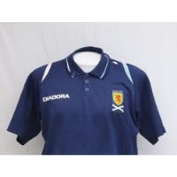 Camiseta Selección De Escocia Diadora Original Talla L segunda mano  Colombia 