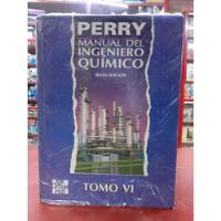 Perry: Manual Del Ingeniero Químico 5 Ed (6 Vol) segunda mano  Colombia 