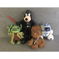 Peluches Star Wars Goofy Vader, Yoda Stitch, R2d2 Y Chubaca segunda mano  Colombia 