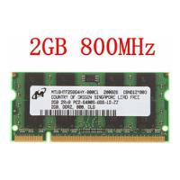 Memoria Ddr2 Ram Sodimm 2gb Pc2-6400 800mhz Portatil Laptop, usado segunda mano  Cali