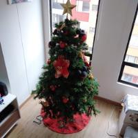 Árbol De Navidad Arbocol + Base Giratoria,decoración Y Luces, usado segunda mano  Colombia 