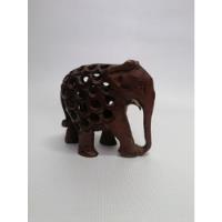 Escultura Elefante Hindu En Cedro Doble Figura 1930 segunda mano  Colombia 