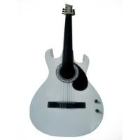 Guitarra Electroacústica Blanca+correa+pluma+capo+cable segunda mano  Colombia 