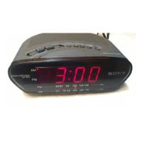 Radio Sony Am Fm Despertador Reloj Icf-c211 Usado Leer Bien  segunda mano  Colombia 