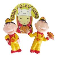 Dos Figuras Antiguas Promocionales De Salchichas Rica, usado segunda mano  Colombia 