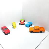 Lote De 6 Carros Miniaturas Promedio De 4 Cm Metal  Plastico, usado segunda mano  Colombia 