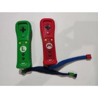 Usado, Set De Controles Wiimote Wii O Wii U Edicion Luigi Y Mario segunda mano  Colombia 