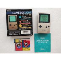 Gbl Nintendo Gameboy Light Gold Mgb-101 En Caja + 1 Juego segunda mano  Colombia 