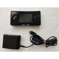 Gbm Nintendo Gameboy Micro Negro Oxy-001 + 1 Juego +cargador, usado segunda mano  Colombia 