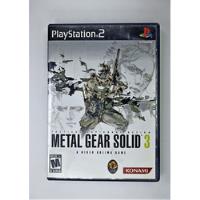 Metal Gear Solid 3 Snake Eater Playstation 3, usado segunda mano  Colombia 