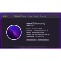 Macbook Pro 2019 Core I7 15 Pulgadas 16 Gb Ram 512 Gb Ssd segunda mano  Medellín