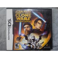 Star Wars The Clone Wars Republic Heroes Nintendo Ds Dsi Xl segunda mano  Colombia 
