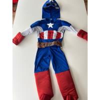 Disfraz Para Niño. Avengers Capitán América. Talla 4 segunda mano  Colombia 