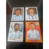 4 Stikers Panini De Lionel Messi Originales segunda mano  Colombia 