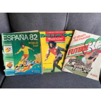 Álbumes  Futbol 82-86-90 Completamente Llenos.. segunda mano  Colombia 