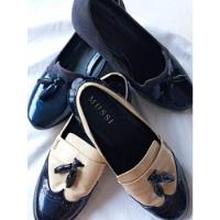 Usado, Zapatos Mussi Dos Pares De Color Azul Usados segunda mano  Colombia 